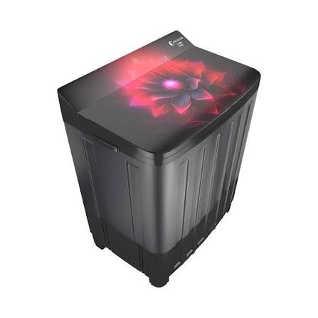 Cellecor E90FG - 9Kg Semi Automatic Washing Machine with Fully Toughened Glass