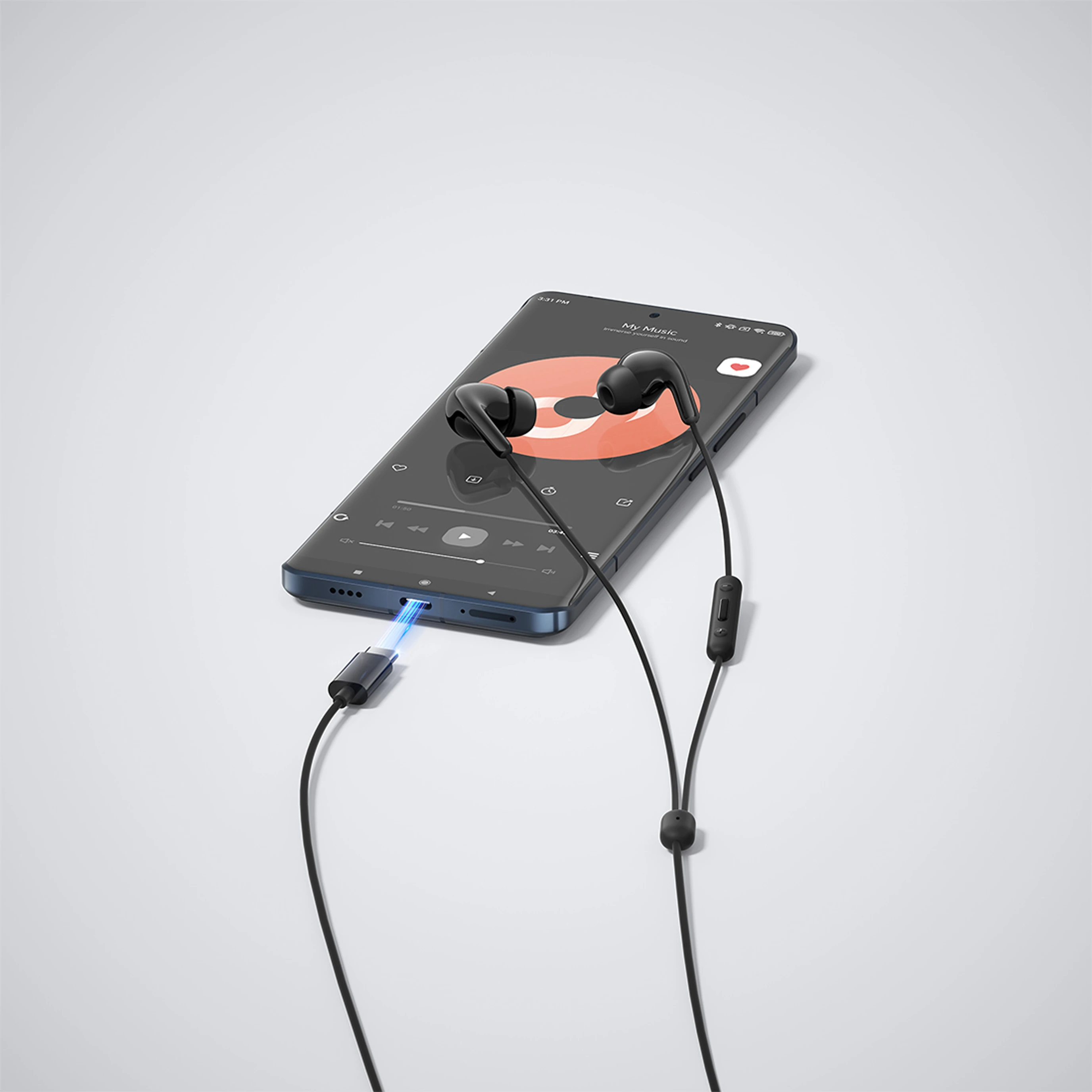 Mi Type C Wired Headset with Mic Wired Headset