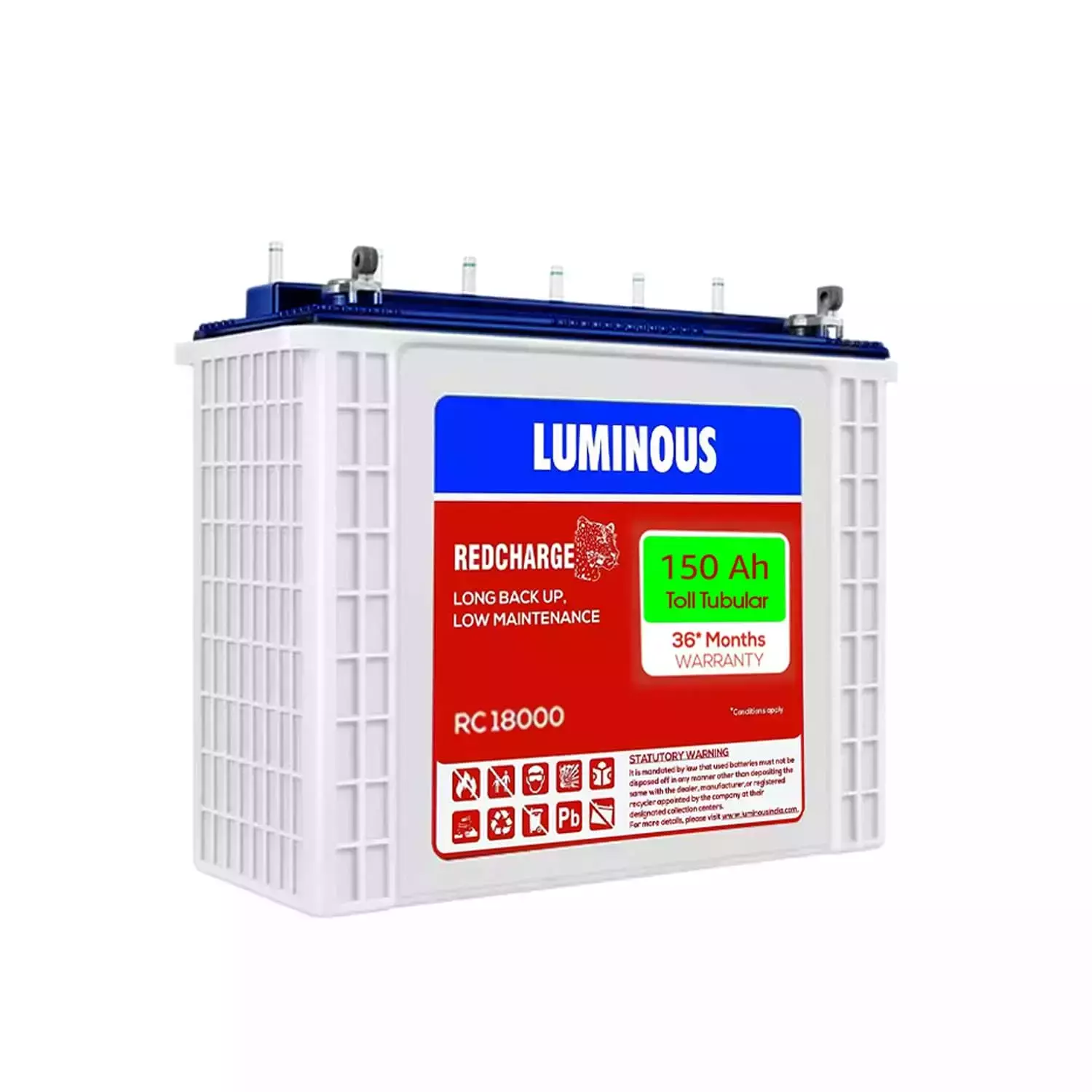 Luminous RC18000  150Ah Inverter Battery