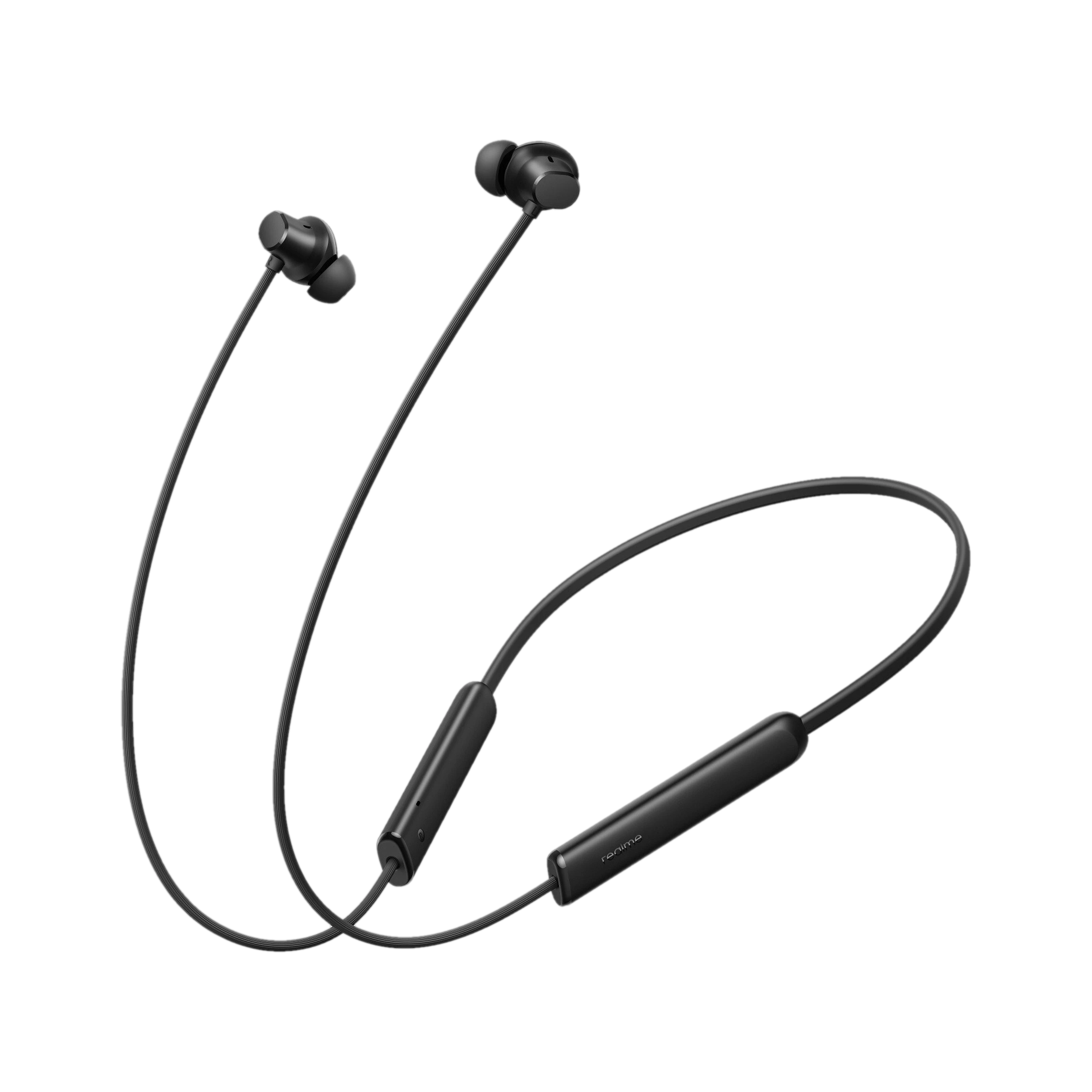Realme Buds Wireless 5 Lite with 35Hrs Playback,12.4mm Drivers,ENC,IP55 & 45ms Latency Bluetooth Headset (Void Black, In the Ear)